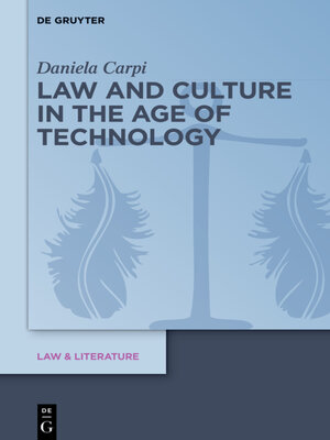 cover image of Law and Culture in the Age of Technology